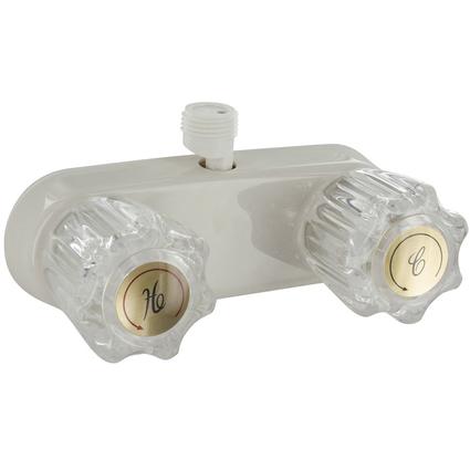 4 in. Replacement Exterior Shower Valve - White