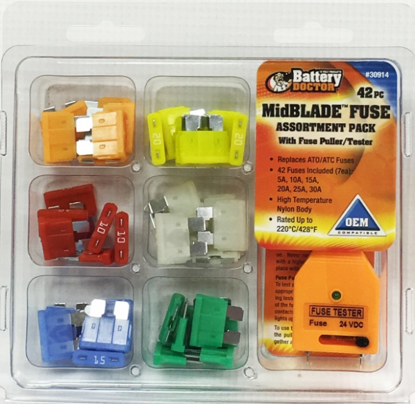 W48-30914 MidBlade Fuse Kit - 42 Piece