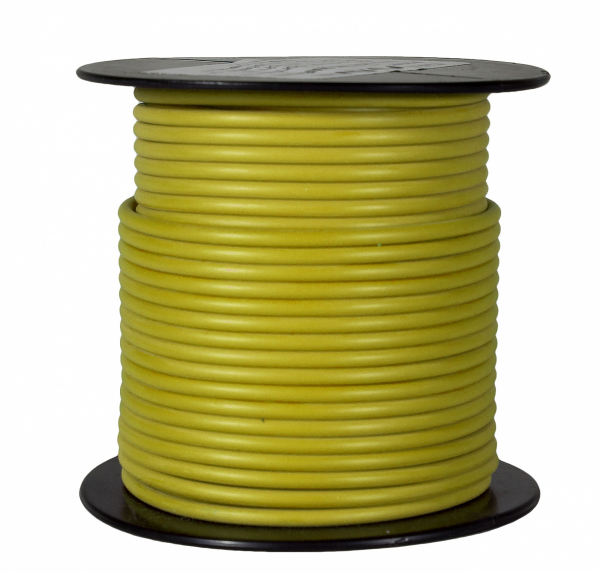 100 ft. Crosslink Primary Wire, Yellow - 14 Gauge