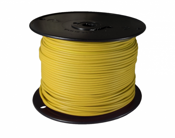 500 ft. Crosslink Primary Wire, Yellow - 14 Gauge