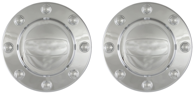 CCI-C2414 Front Center Caps, Chrome