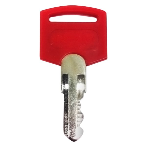 W6S-10204MK Fastec Master Key with Red Hand Grip