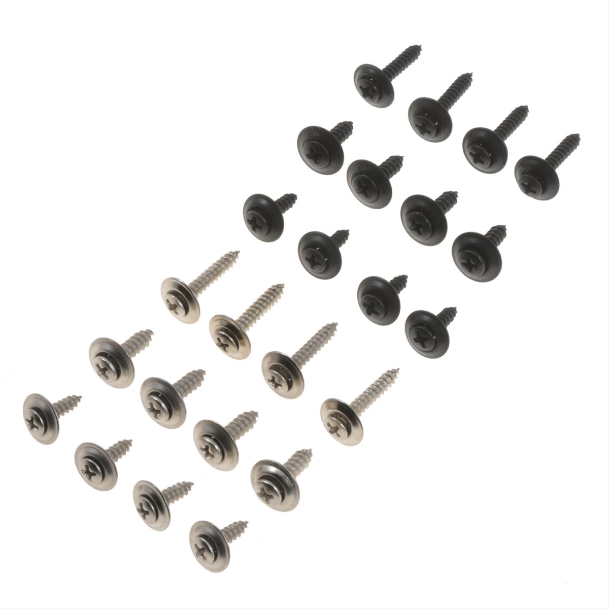 Interior Trim Panel Fasteners, Chrome