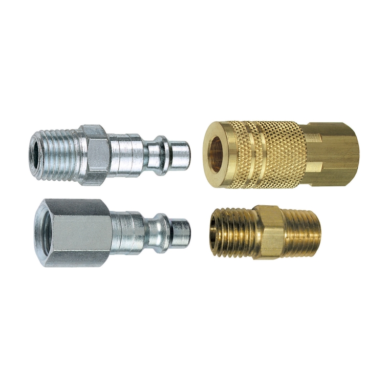 0.25 in. Industrial-Milton NPT Quick Connect Coupler Kit