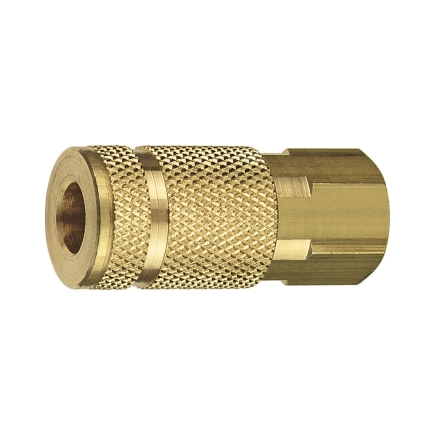 0.25 in. Quick Change Coupler C38B Aro, Brass