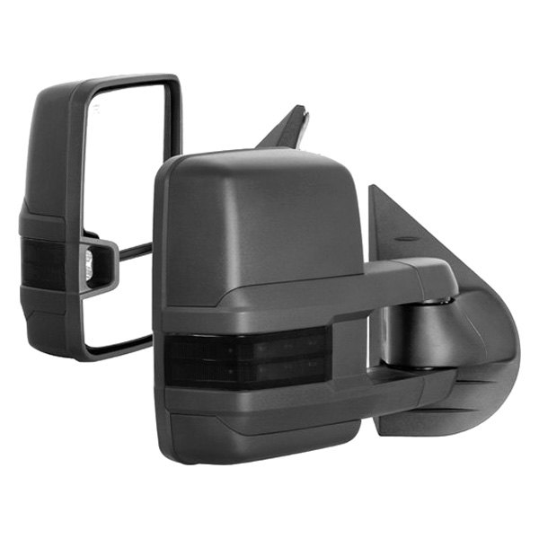 Driver & Passenger Side Heated Power Towing Mirrors for 2007-2013 Chevy Silverado
