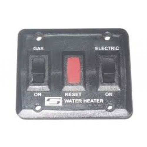 Suburban Wall Switch for DSI LP/Electric Water Heaters, Black | Camping World