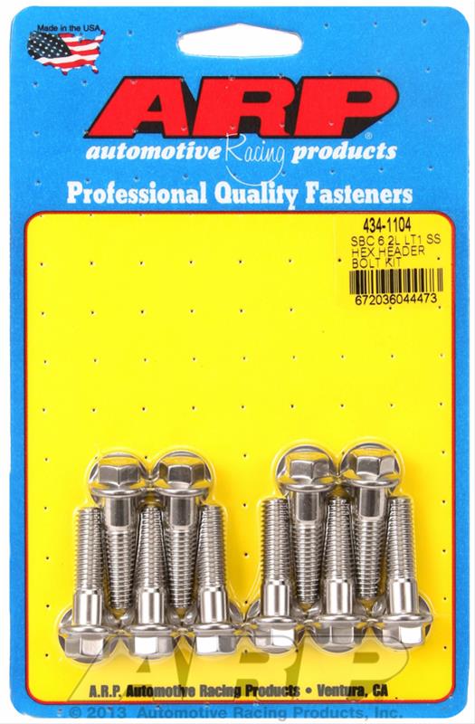 Picture of ARP A14-4341104 Hex Header Bolt Kit for Small Block Chevy Lt1 6.2L