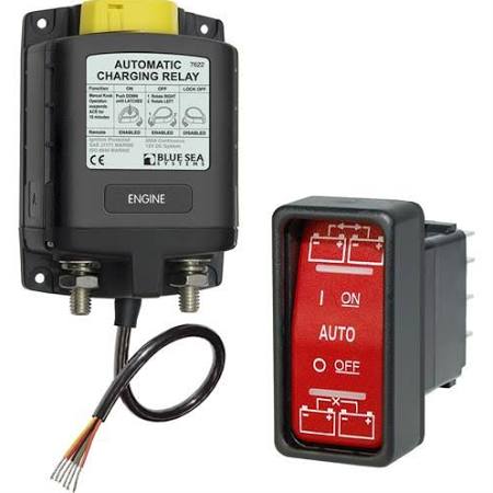 ML Series Automatic Charging Relay, 12V w/Manual Override