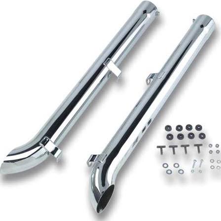 Hooker 65284HKR Super Competition Side Pipe Exhaust Tubes