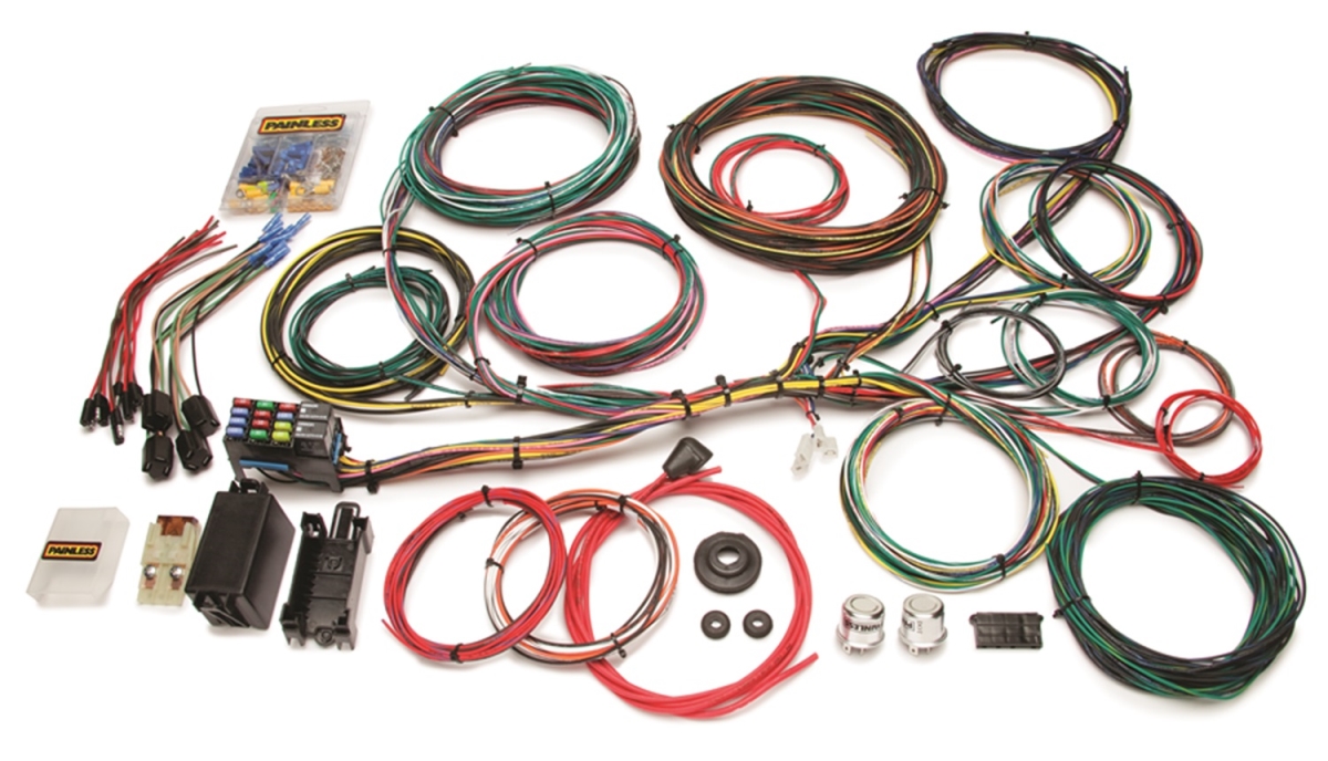Wiring 1966-1976 Circuit Customizable Ford Color Coded Chassis Harness