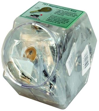 DISPLAY Pack Of 2 Hatch Keys Hex Counter Display Pack Of 75