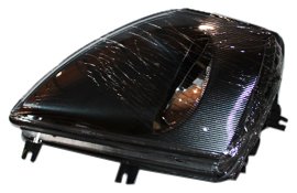 MI2503112V Headlight Assembly for 2000-2002 Mitsubishi Eclipse, Clear - Right Hand