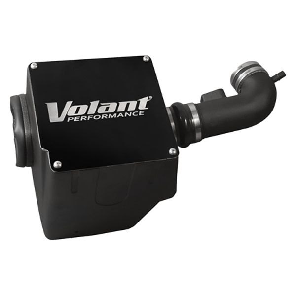15453 Cold Air Intake System with Pro 5 Blue Filter, Plastic Black for 2009-2014 Cadillac Escalade