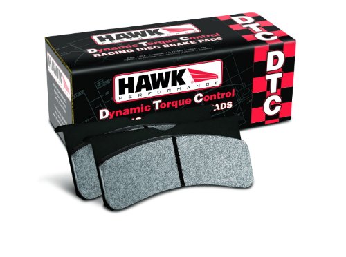 HB247G.575 Motorsports Performance DTC-60 Compound Brake Pads for 2004-2009 Cadillac XLR, Black Powder Coat