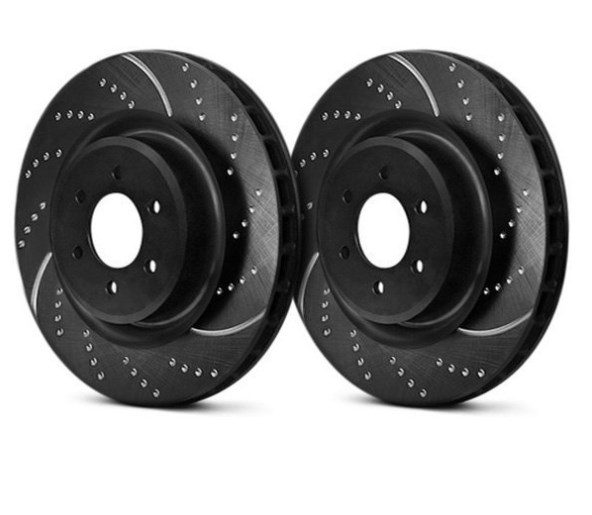 GD7161 2001-2009 Toyota Left & Right Front Brake Rotor Set