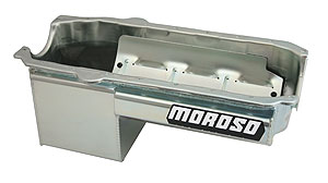 Moroso 21017 Oil Pan Chevy, Black