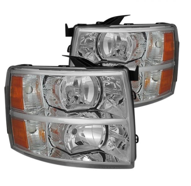 5076984 Chevy Silverado 1500 Chrome Factory Style Headlights