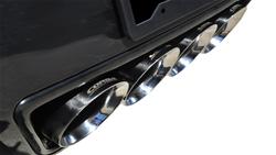 14762 Valve-Back Exhaust System with Quad Rear Exit, Polished