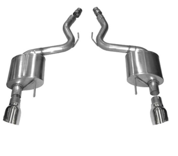 14326 Axle-Back Exhaust System with Split Rear Exit, Polished