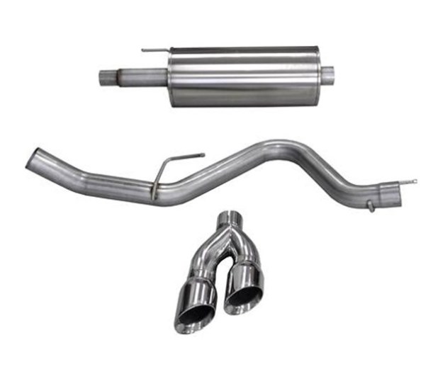 14836 2015-2018 Cat-Back Exhaust System with Dual Side Exit, Polished -  Corsa Exhaust