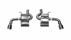 14785 2.75 in. 4.5 dia. Extreme Axle-Back Exhaust System with Split Rear Exit, Polished