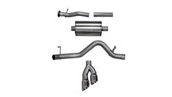 2017-2018 Canyon 3.6L 3 in. Cat-Back Exhaust System with Dual Side Exit, Polished