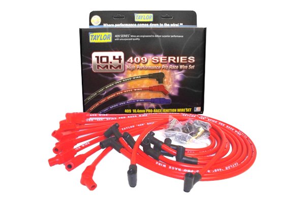 135 deg Spiro Pro Race Ignition Wire Set - Red