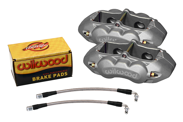 Rear Replacement Caliper Kit, Clear