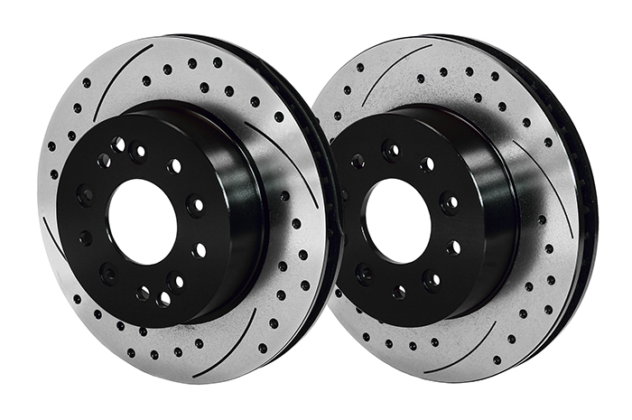 Promatrix Front & Rear Replacement Rotor Kit - Black - 11.75in.