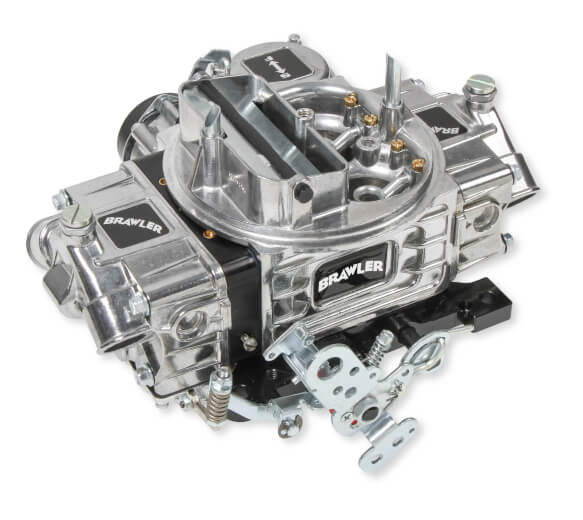 650 CFM Brawler Street Carburetor Vacuum Secondary, Black