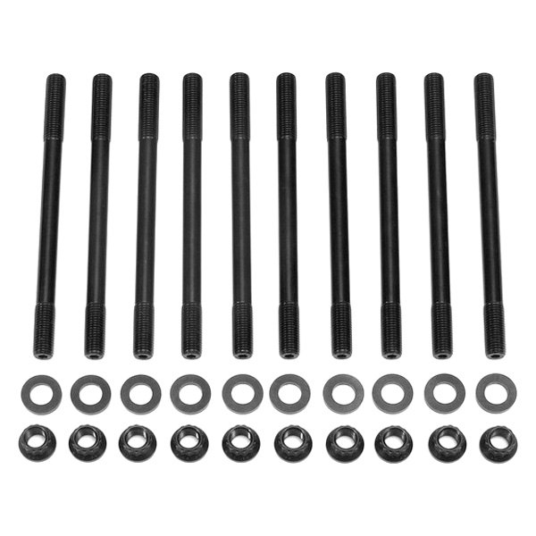 For Use With Honda Civic, 12 Point Nuts, Black Oxide, Chrome Moly