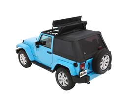 Trektop Slantback Soft Top For Jeep 2007-2018 Wrangler JK 2 Door