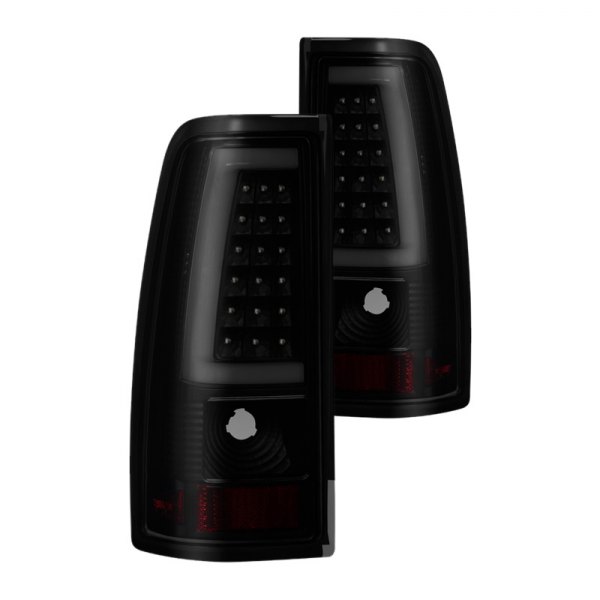 9038778 Fiber Optic LED Tail Lights, Black