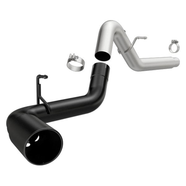 Magna Flow 19330 Black Series DPF Back Exhaust System with Single Side Exit, Stainless Steel