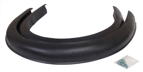 52-205 Full Coverage Heavy Duty Rubber Fender Extension Kit - Black