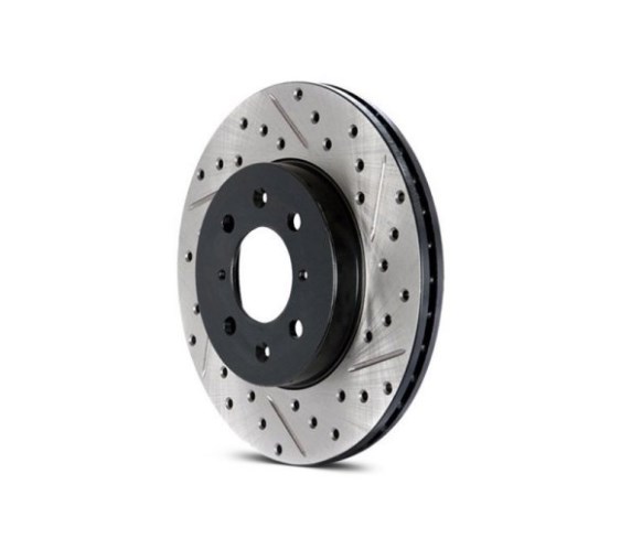 Stop Tech 127.62099R 323 mm Sport Drilled & Slotted Vented Front Passenger Side Right Brake Rotor for 2006-2009 Buick Allure 5.3L