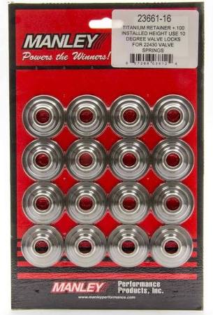 1.5 in. 10 deg Titanium Valve Spring Retainers