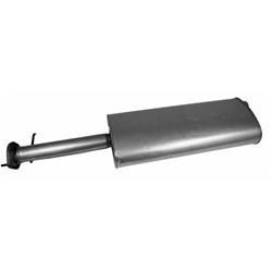 21421 Quiet-Flow Stainless Steel Aluminized Exhaust Muffler for 2005 Chevy Trailblazer EXT