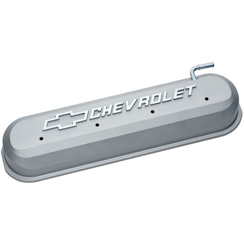 141-263 Die-Cast Valve Covers Slant -Edge, Gray