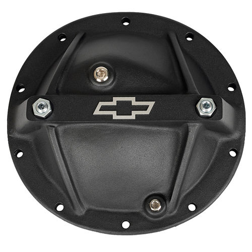 Bowtie Differential Cover 8.5 GM 10 Bolt, Black Crinkle