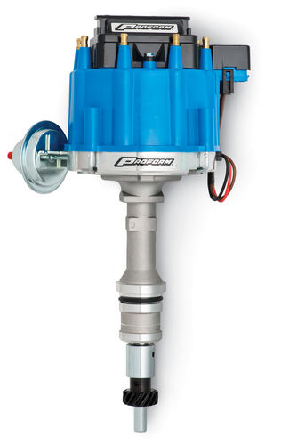 66969B Ford HEI Distributor, Blue Cap