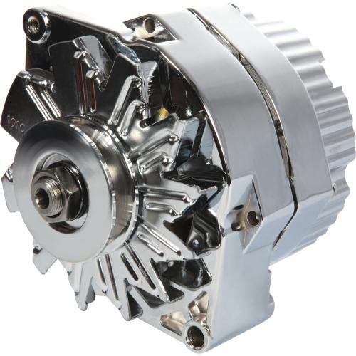 66445.1N 100A Alternator 1 Wire, Chrome