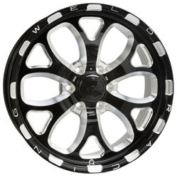 F58B7090C45A 17 x 95 x 5.5 in. F58 Series Black Wheels -  Rekon Off Road by Weld