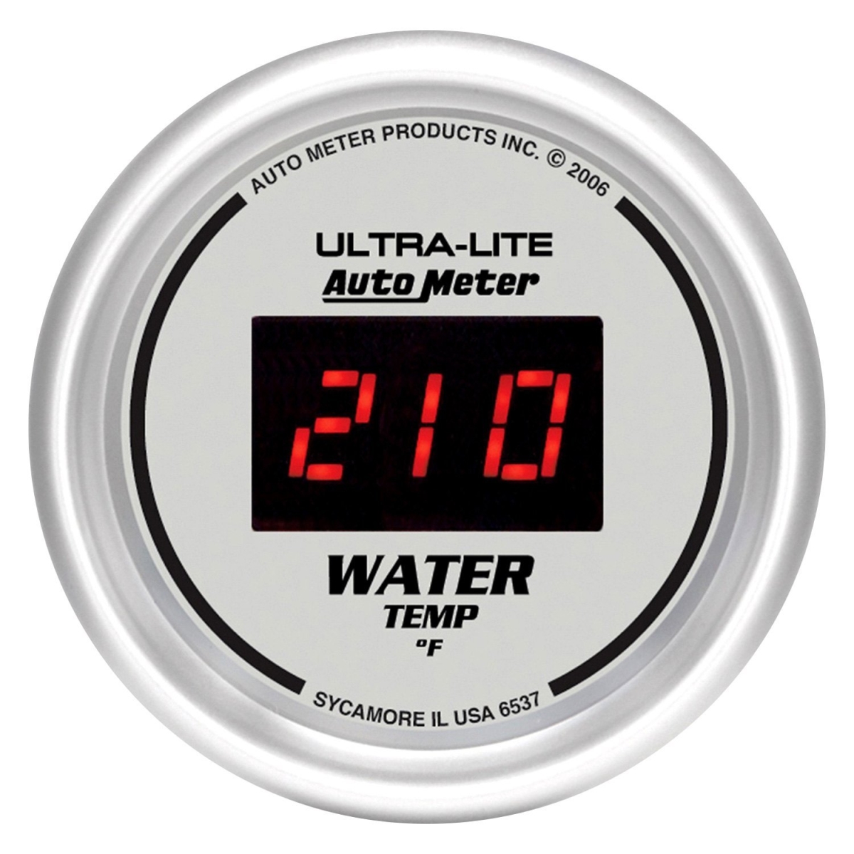 Picture of Auto Meter 6537 Ultra-Lite Water Temperature In-Dash Gauge
