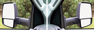 715937 2020 XG Left Mirror Head, Black
