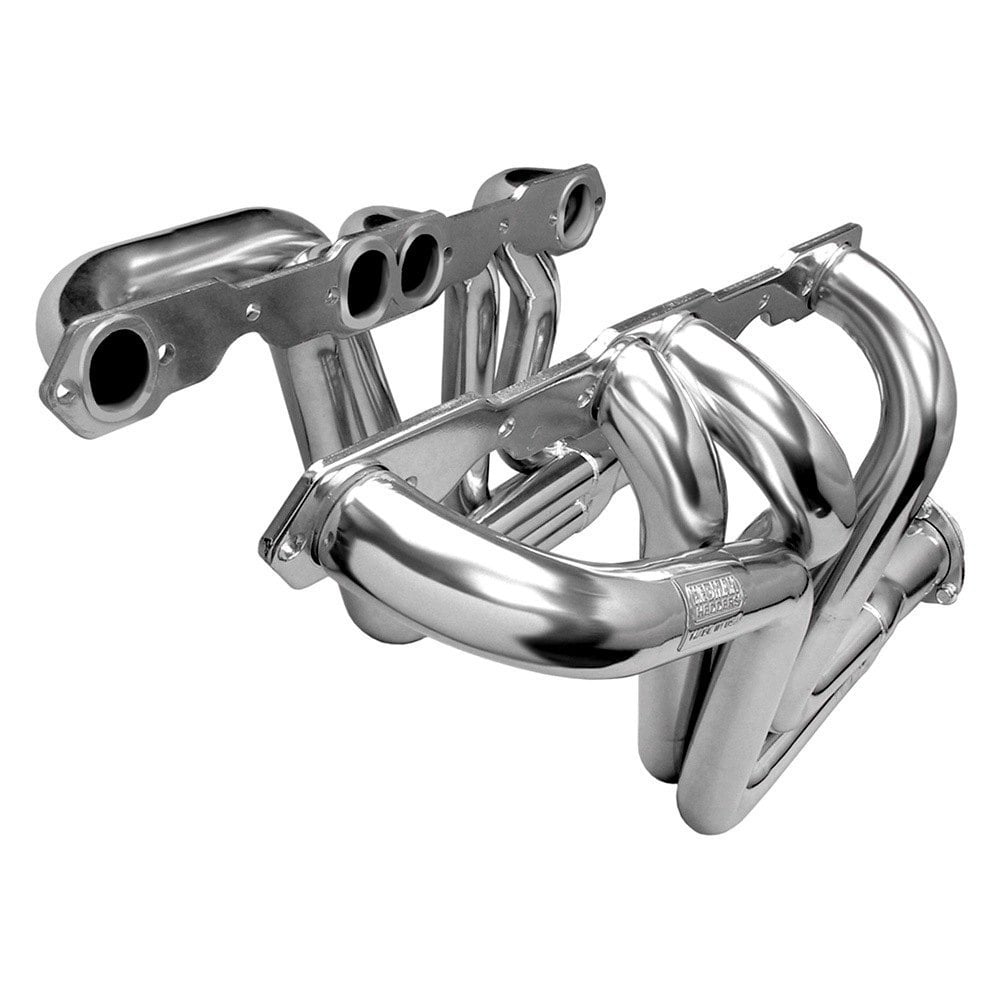 66104 Standard Duty Mild Steel Long Tube Exhaust Headers, Silver Polished for 1970-1980 Chevy Camaro Small Block -  HEDMAN