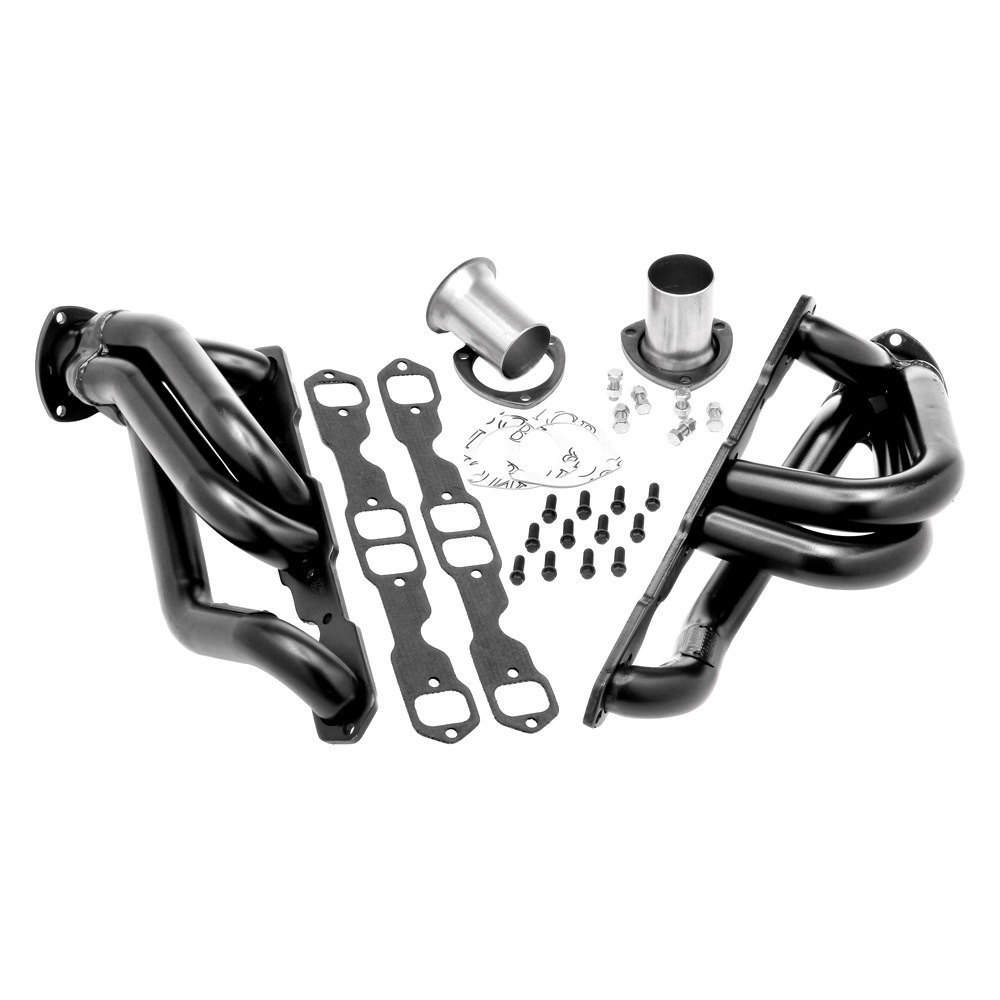 69560 Standard Duty Mild Steel Mid-Length Tube Exhaust Headers, Uncoated for 1982-2000 S10 with Small Block Chevy -  HEDMAN