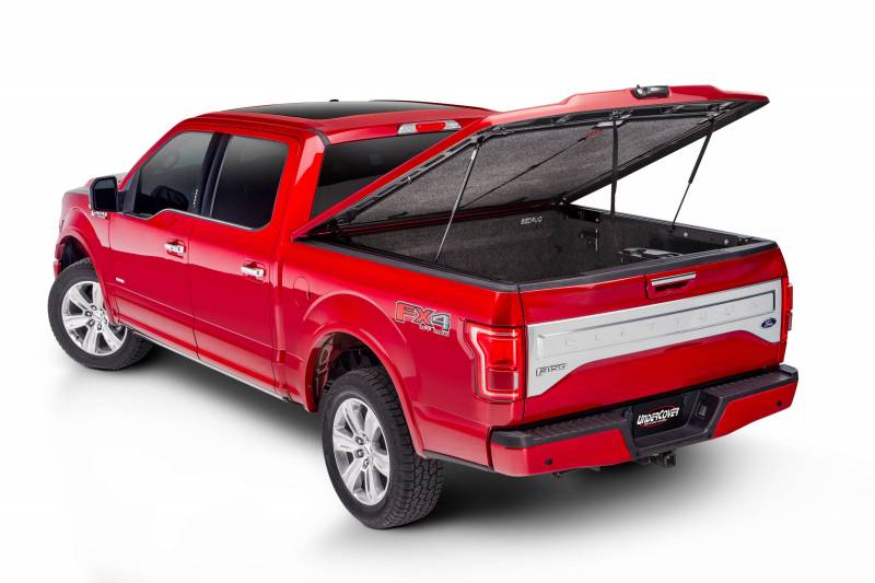 UnderCover Elite LX One-Piece Truck Bed Tonneau Cover | UC4148L-1D6 | Fits 2016 - 2022 Toyota Tacoma (1D6 - Silver Sky) 6