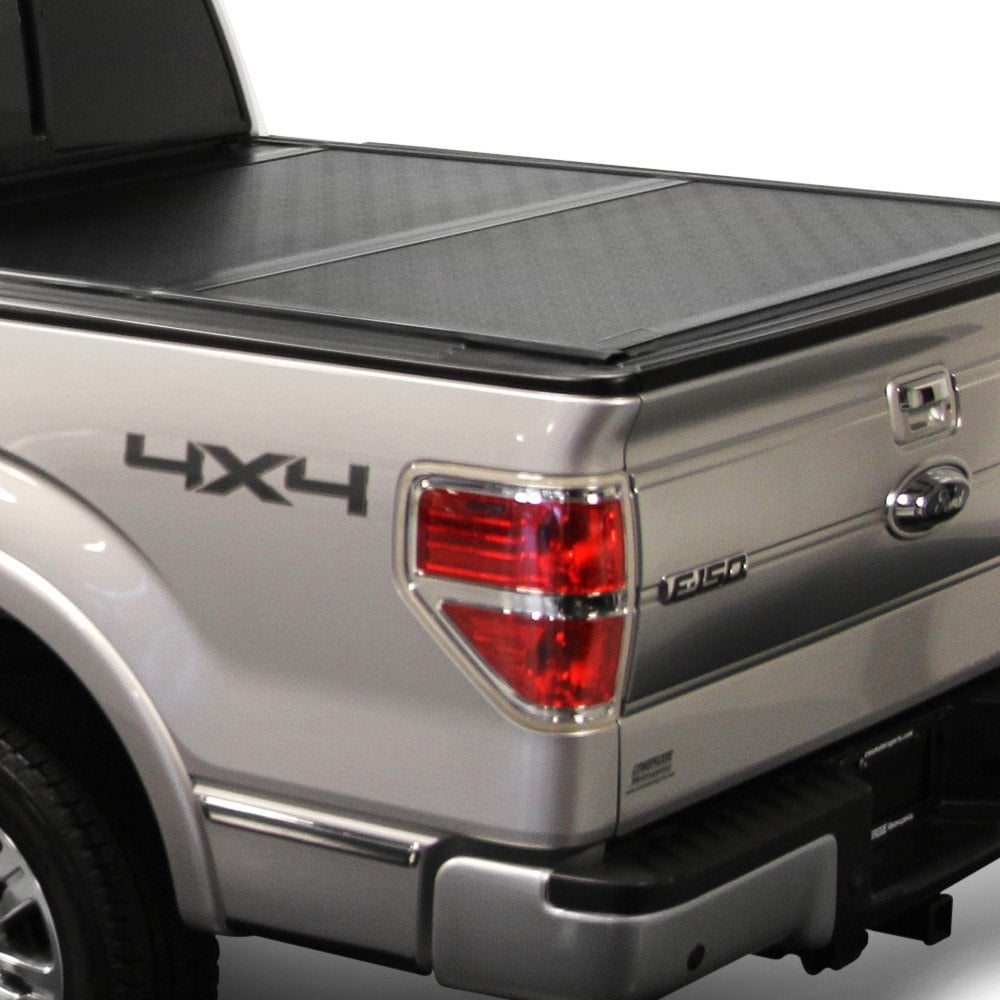 Tfx Tonneau Tfx1404 Hard Bi Fold Tonneau Cover For 2017 2013 Chevrolet Gmc Small Bed